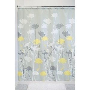 InterDesign Daizy 72-Inch x 72-Inch Shower Curtain